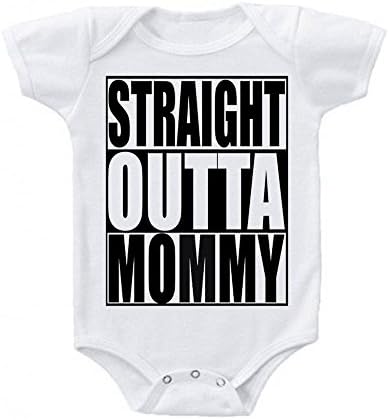 Lobo Performance Gear Baby Girl Boy Clothes Straight Outta Mommy Creeper Bodysuit Romper Jumpsuit Outfits