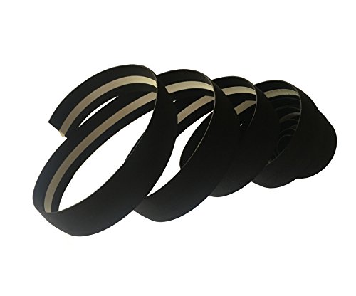 DEERU EV Bicycle Bar Tape Handlebar Tape Bar Wraps - 2 Rolls per Set (Black)