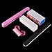 AKOAK 5 Pcs/set Nail Art Buffer File Block Professional Manicure Tools Kit Rectangular Nail Files Brush Nail Art Tools