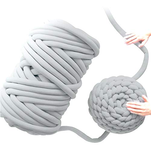 SHZONS 25M Soft Chunky Core Yarn Bulky Knitting Wool Yarn DIY Hand Woven Blanket Scarves Hats Core Yarn - Thumbnail 3