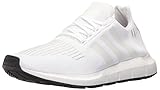 adidas Originals Men's Swift Run Shoes,WHITE/CRYSTAL WHITE/BLACK,8.5 M US