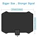 TV Antenna 2019 Upgraded,120 Miles Digital HDTV Antenna with Amplifier Signal Booster TV Radius Surf Fox Antenna HD TV Antennas