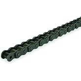Roller Chain, Riveted, 40 Ansi, 10 Ft.