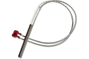 VANORM Replacement 80607 C-E-IGN Breckwell Pellet Stove Igniter Ignitor US Stove Company USSC Hot Rod Starter Element for Pellet Stove, 300W 4"