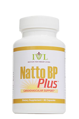 Institute for Vibrant Living Natto BP Plus, Cardiovascular Support, 60 Capsules Institute for Vibrant Living Natto BP Plus, Cardiovascular Support, 60 Capsules