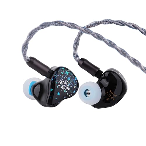 LINSOUL Kiwi Ears Astral In-Ear-Monitor, 1DD+6BA Hybrid-Ohrhörer, HiFi-Studio-Aufnahme- und Mischkopfhörer, Tragbare Gaming-IEMs für Professionelle Mu