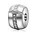 Dots Clip Stopper Charms Genuine 925 Sterling Silver Clip Lock Charms Bead for European Style Bracelet