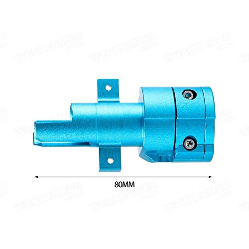 WORKER Short Darts Upgrade Kit Connector for Prophecy/Nerf Retaliator Color Blue