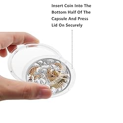 Silver Coin Holder,ULIFESTAR Transparent Dollar