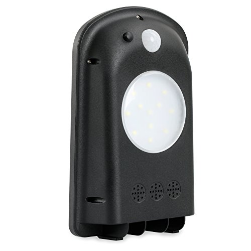 LED Solar Light, Levin 12 LEDs 160 Lumens Motion Sensor Light Outdoor Solar Energy Powered Waterproof Wireless Security Lighting