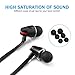 Earbuds In-Ear Stereo Wired Earphones with Mic Noise Isolating Earbud Headphones for iPhone iPad iPod Laptops and Android Smart Phones