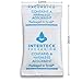 INTERTECK PACKAGING 1 Gram Silica Gel Packets - Rechargeable Desiccant Packets and Dehumidifiers (Non-Indicating, Tyvek 200 Pack)