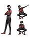 Toddler Kids Spider Verse Miles Morales Gwen Jumpsuit Bodysuit Black Spider Tights Zentai Cosplay Costume