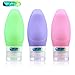 On the go® Silicone Travel Bottle Set shampoo conditioner bottle leak proof design silicone travel bottles