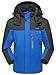 YXP Men's Waterproof Mountain Jacket Fleece Windproof Ski Jacket