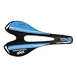 ELITA ONE Bike Saddle Mountain Bike Seat Breathable Comfortable Bicycle Seat, 3K Full Carbon Fiber Hollow Seat Cushion Super Light Bicycle Cushion for Mountain MTB Folding Bike Road Bike