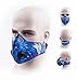 Ligart Upgraded Sport Air Masks, Dust Mask with Extra N99 Activated Carbon Mask Filter for Exhaust Gas, Pollen Allergy, PM2.5, Half Face Masks for Cycling,Running,Hiking, Skiing,Woodworking