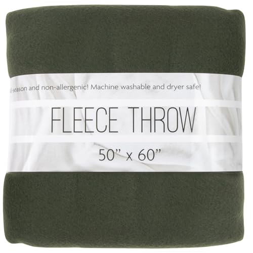 Trail maker Hypoallergenic Fleece Throw