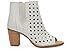 Toms Majorca Peep Toe Boot Dove Leather Basketweave 10004936 Womens