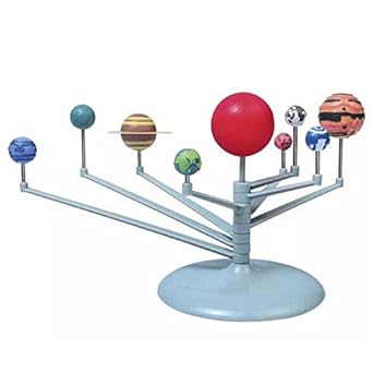 Hs Children Diy Planets Model Toys Planetarium Solar System Model Kit Kids Science Gift