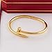 Guanjie Titanium Steel Bracelet Ladies Fashion Classic Lovely Bracelet Ladies Gift Bracelet (Gold Bracelet)