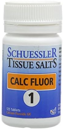 Schuessler Calc Fluor No.1 125Tabs (2 Pack)