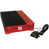 Luna Morena LM-5300.4 Car Audio Amp 4 Channel Bridgeable Full Range Class D Amplifier 5300 Watts with Dual Switchable Crossovers
