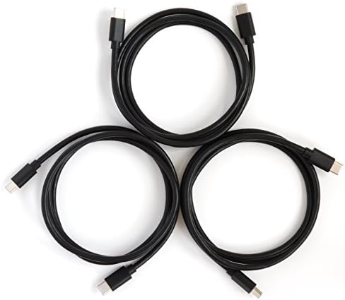 USB C Cable, Perigears Type C to Type C Cable for Google Pixel/Pixel XL, Nexus 5X/6P, Chromebook, Apple Macbook, Lumia 950/XL, LG G5, HTC 10 and Other USB C Devices (1 Meter, 3 Pack)