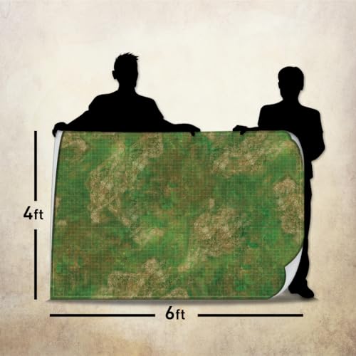 Battle Game Mat for DND Tabletop Board Game Map for Dungeons and