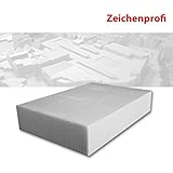 XPS Hartschaum fein,8 x 39 x 59 cm, silbergrau: Amazon.de: Bürobedarf ...