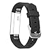 ACBEE Watch Buckle Design Band for Fitbit alta,Perfect Replacement Of Original Band.Never fall off (Classic Black)