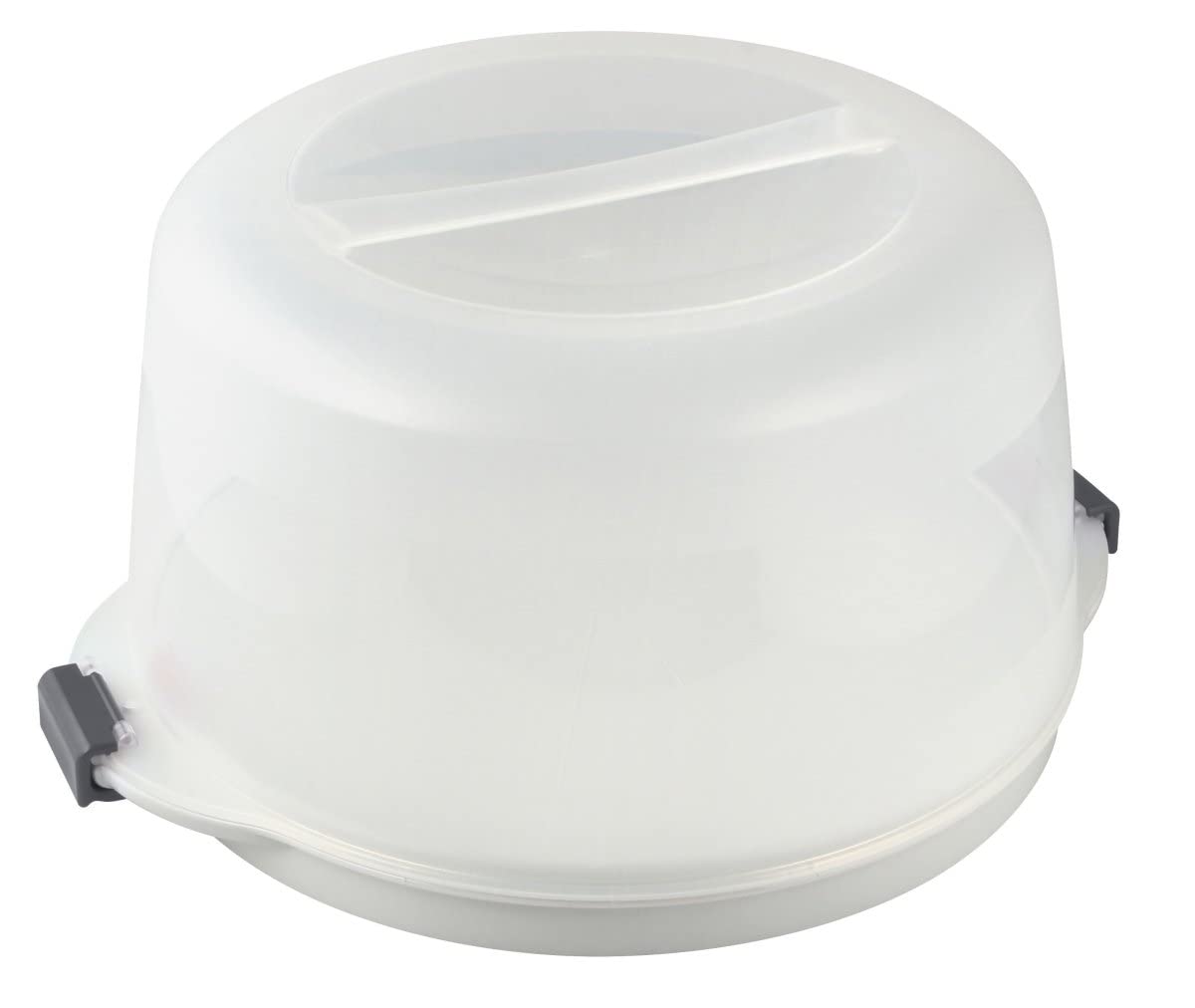 Dr. Oetker Transport box for cakes with cooling function - Round cake transport box for all common cake sizes up to Ø 28 cm - Space for standard ice packs - Cool for up to 3 hours