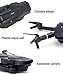 RC Drone Quadcopter Kits, Elevin(TM) E58 2.0MP 720P Camera WiFi FPV Foldable Drone Selfie Pocket RC Quadcopter