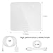 TV antenna for digital TV indoor, Digital Antenna, Aluminum Foil HDTV Antenna, 60+ Miles Indoor TV Antenna With Detachable Amplifier Booster, 1080P High and More Stable Reception
