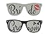 Bride and Groom Sunglasses Set - Wedding Supplies Favors Props Glasses - Great for Photo Booth and Wedding Photos