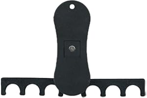 Vasiumic Lightweight Folding Pool Cue Holder with Weighted Base – 3/4/6-hole Snooker Billiards Cue Rack Home Bar or Club – an