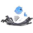 Marketplace Auto Parts Ignition Tune-Up Kit - OE Spark Plug Wire Set, Cap and Rotor - Compatible with 1987-1990 Jeep Cherokee 4.0L 6-Cylinder