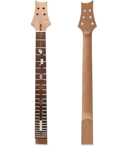 Manche De Guitare 22 Frettes - PWSHYMI - Noir - Léger Et élégant - Dispositif De Réglage Du
