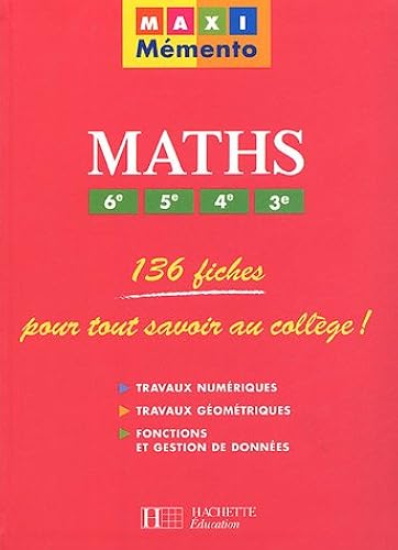 Download Maths 6e, 5e, 4e, 3e PDF
