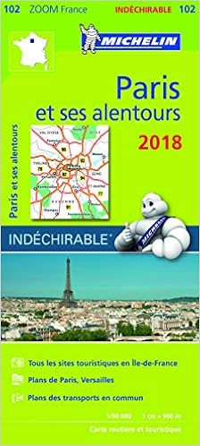 Amazon Fr Carte Paris Et Ses Alentours Michelin 2018 Michelin Livres