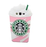Core Prime Case,Galaxy Core Prime Starbucks Case,Tribe-Tiger Delicious Cartoon Starbucks Cream Soft Silicon Gel Rubber Case Cover Skin for Samsung Galaxy Core Prime G360/Prevail LTE(Strawberry)