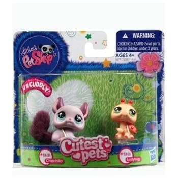 Littlest Pet Shop #1401 Chinchilla MOC Hasbro 2009 for sale online Low