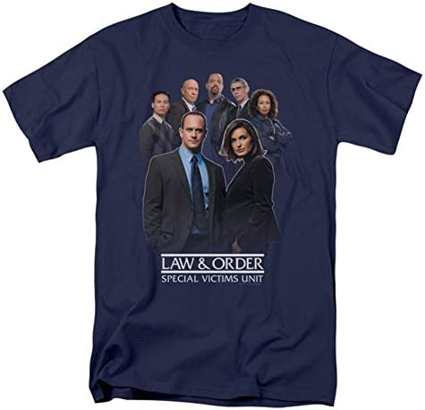 Law & Order Special Victims Unit Team Photo Licensed Adult T-Shirt
