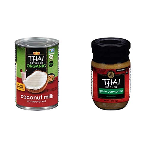 Thai Kitchen Organic Unsweetened Coconut Milk, 13.66 Fl Oz, Pack of 6