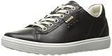 ECCO Women's Women's Soft Fashion Sneaker, Black, 39 EU/8-8.5 M US