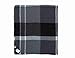 Cozy Checked Plaid Blanket Scarf - Soul Young Tartan Stylish Cape Wrap Shawl for Women and Men(One Size,Black)