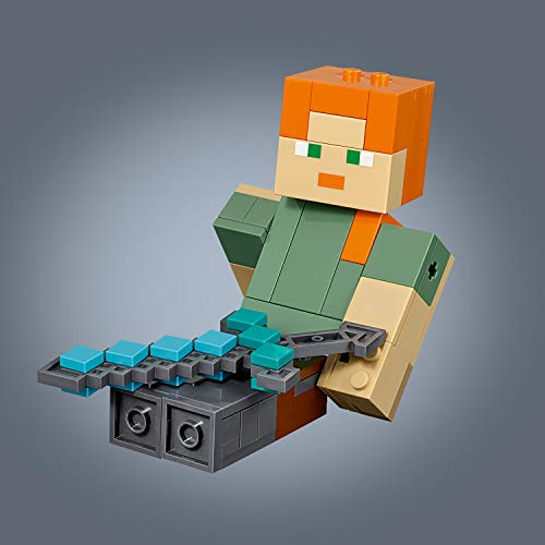 Minecraft Lego 21149 BigFig Alex mit Huhn – Bild 4
