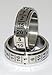 D-20 Spinner Ring. Stainless Steel, Even Odds All Numbers, Replaces D-20 Dice Gaming (Sizes 6-16)