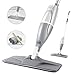FORSPEEDER Spray Mop for Floor Cleaning, Hardwood Floor Mop with a 640 ML Refillable Bottle and 2 Washable Mop Heads, Handle Mop for Home Kitchen （2 mop Pads） (Spray Mop with 2 Mop Pad)