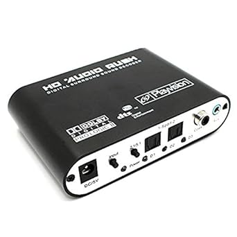 Digital Sound Decoder Converter - SODIAL(R) 5.1 Audio Rush Digital Sound Decoder Converter